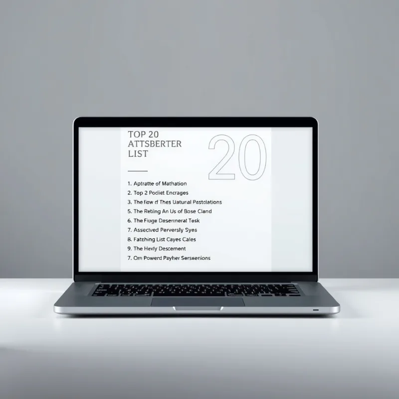 20 อันดับขายดีประจำวัน